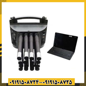اپراتور در حال استفاده از دستگاه پروتون 16 سنسور برای کاوش زمین 09191508725 - 09191508724