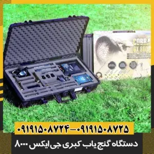 دستگاه گنج یاب COBRA GX 8000
