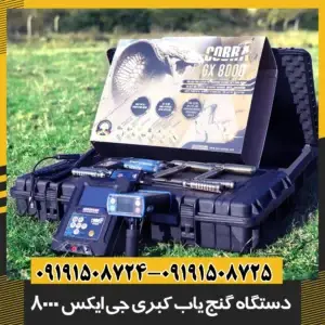 دستگاه گنج یاب COBRA GX 8000