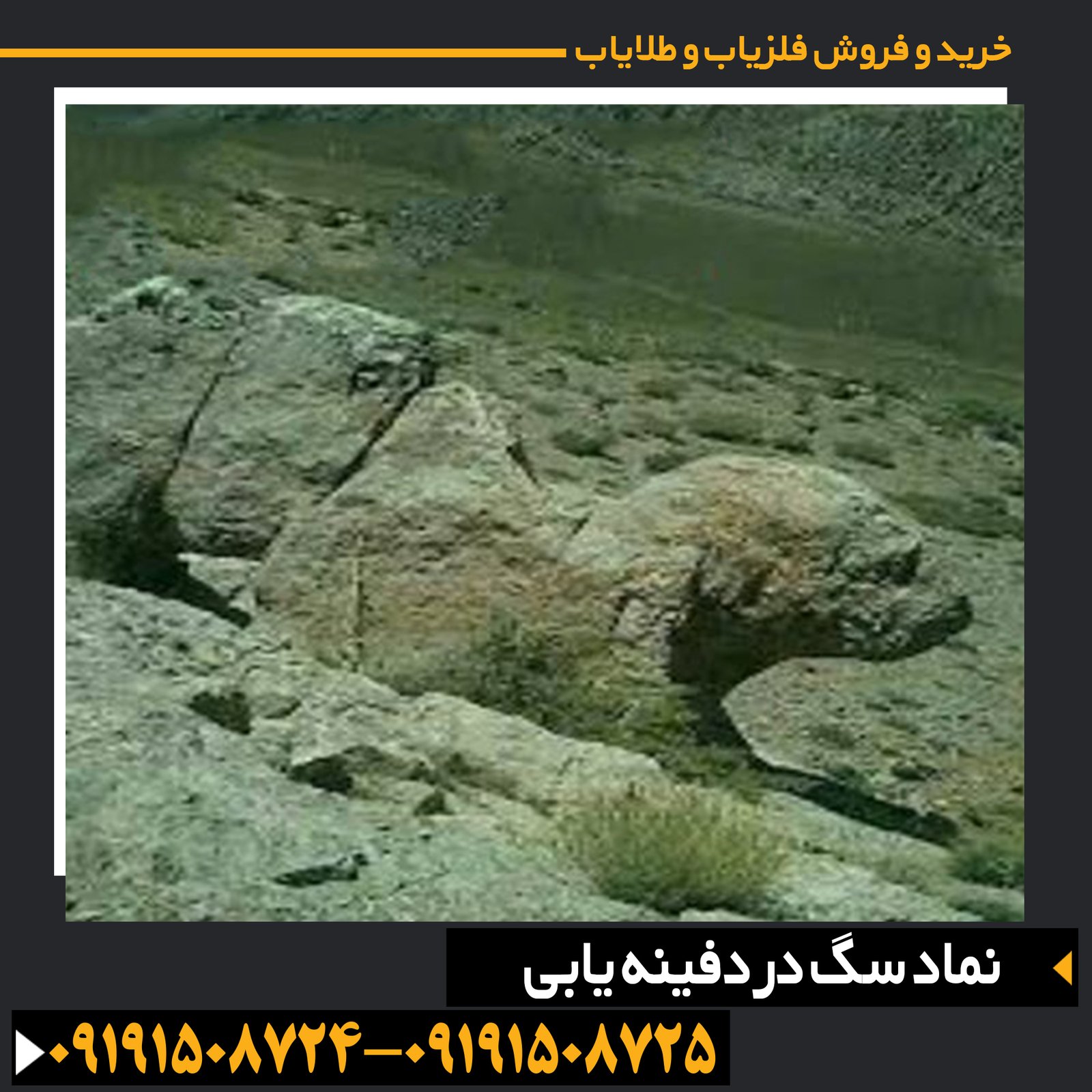 نماد سگ در دفینه یابی