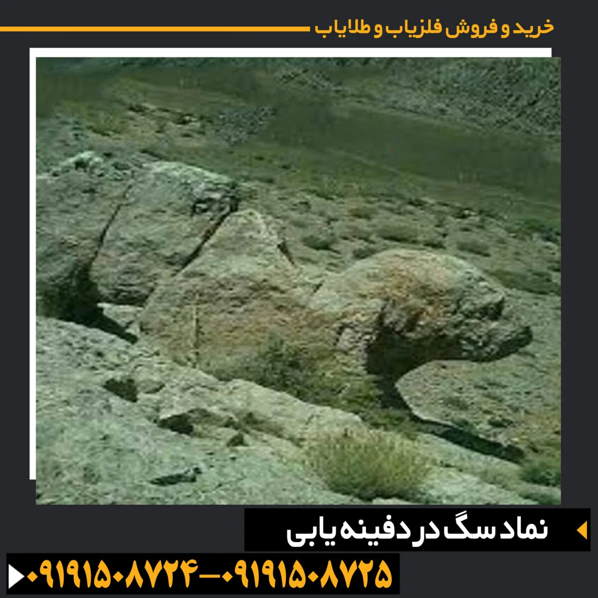 نماد سگ در دفینه یابی