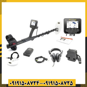 تصویر فلزیاب گلد فایندر ۲۰۰۰ با کویل ضدآب و شفت تلسکوپی برای کاوش طلا 09191508725 - 09191508724