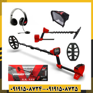 نمای نزدیک از صفحه نمایش دیجیتال و کنترل‌های کاربرپسند فلزیاب ونکویش 440 09191508725 - 09191508724