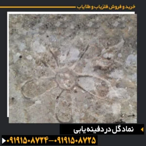 تحلیل تخصصی نماد گل در علائم دفینه‌های تاریخی 09191508725 - 09191508724