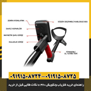 Vanquish 460 فلزیاب چندفرکانسه؛ نکات قبل از خرید برای کاربران حرفه‌ای 09191508725 - 09191508724