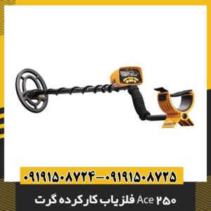فلزیاب کارکرده گرت Ace 250 09191508725 - 09191508724