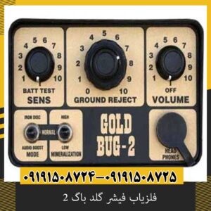 فلزیاب فیشر گلد باگ 2 تست واقعی در زمین سنگی