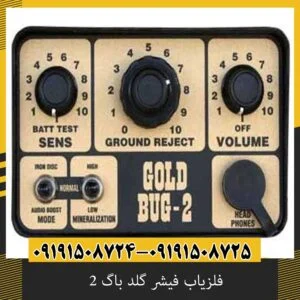 فلزیاب فیشر گلد باگ 2 تست واقعی در زمین سنگی